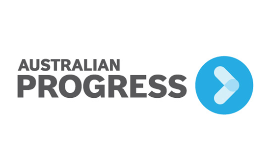 Logo: Australian Progress.