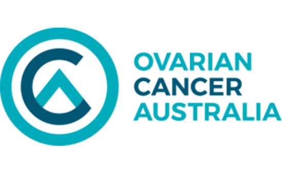 Logo: Ovarian Cancer Australia.