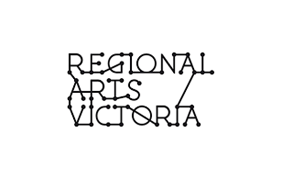 Logo: Regional Arts Victoria.