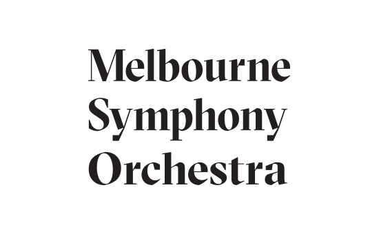 Logo: Melbourne Symphony Orchestra.