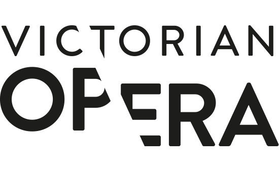 Logo: Victorian Opera.