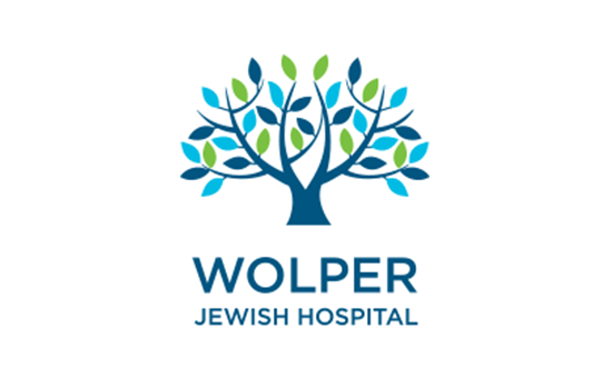 Logo: Wolper Jewish Hospital.