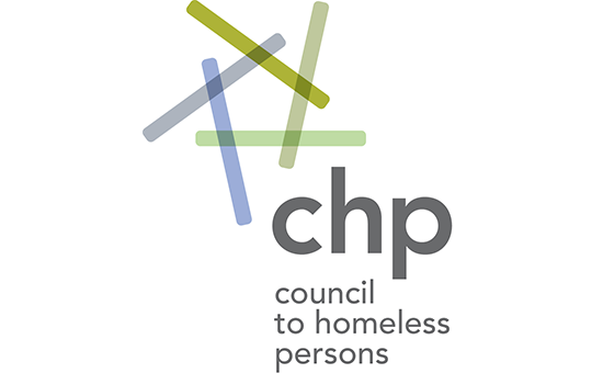 Logo: Council to homeless persons.