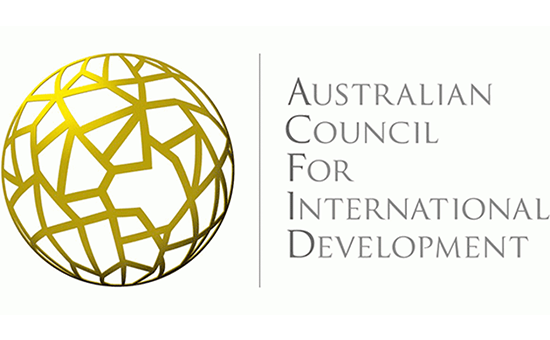 Logo: Australian Council for International Development.