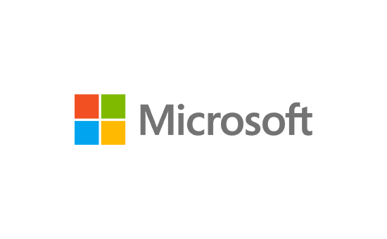 Logo: Microsoft.