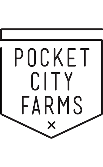 Logo: Pocket City Farms.