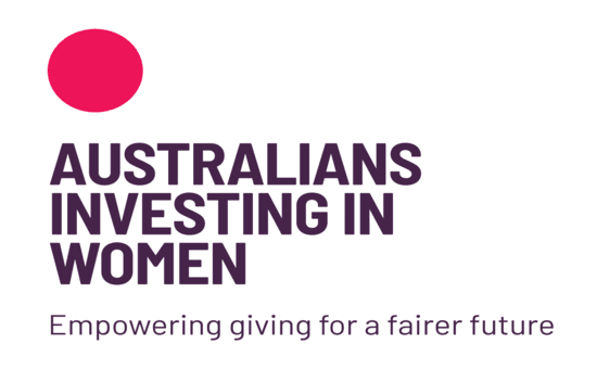 Logo: Australians Investing in Women.