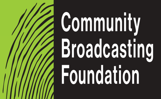 Logo: Community Broadcasting Foundation.