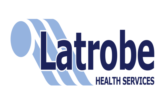 Logo: Latrobe Health Services.