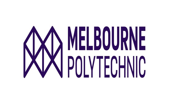Logo: Melbourne Polytechnic.