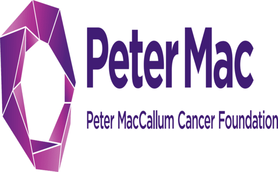 Logo: Peter Mac.