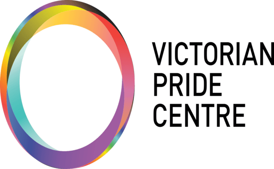 Logo: Victorian Pride Centre.