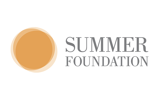 Logo: Summer Foundation.